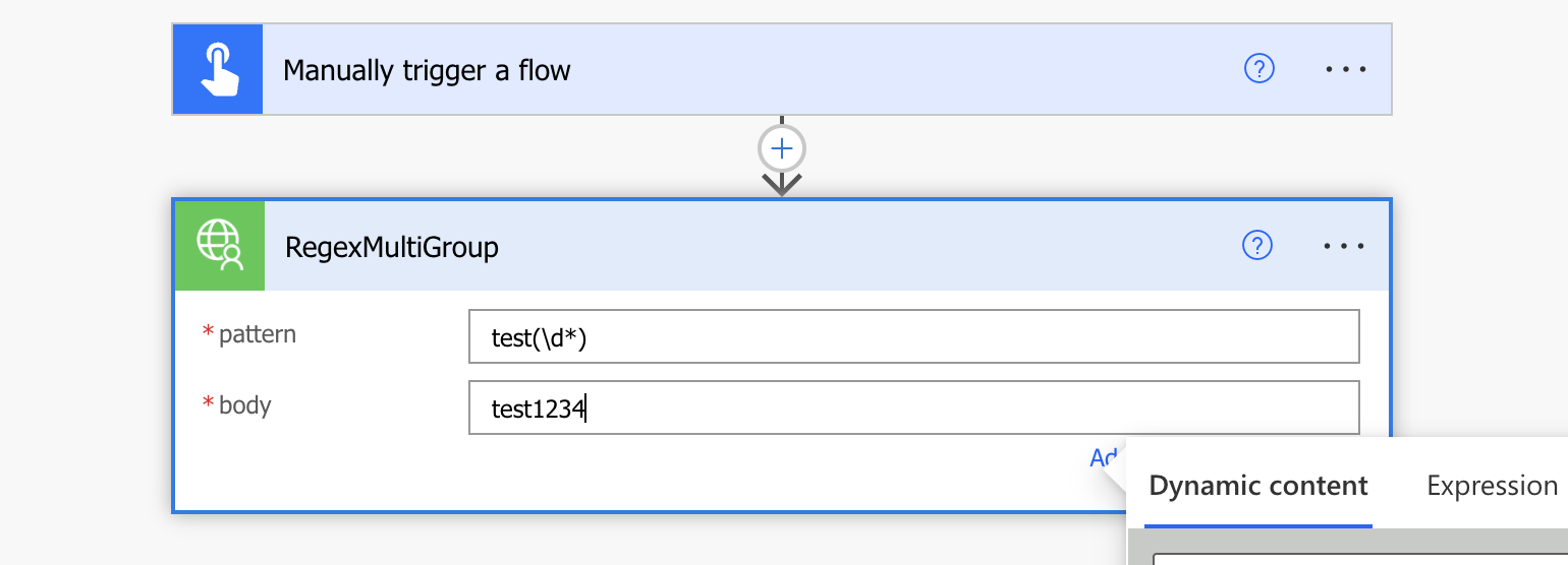 fill in the parameters